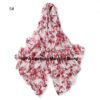 Women Muslim Floral Print Chiffon Hijab